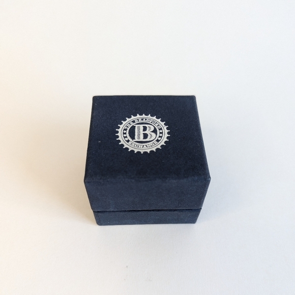 Bradford Exchange Untamed Spirit Tigers Eye Ring Eagle Flanked in Box sz 14¼ - Picture 2 of 12